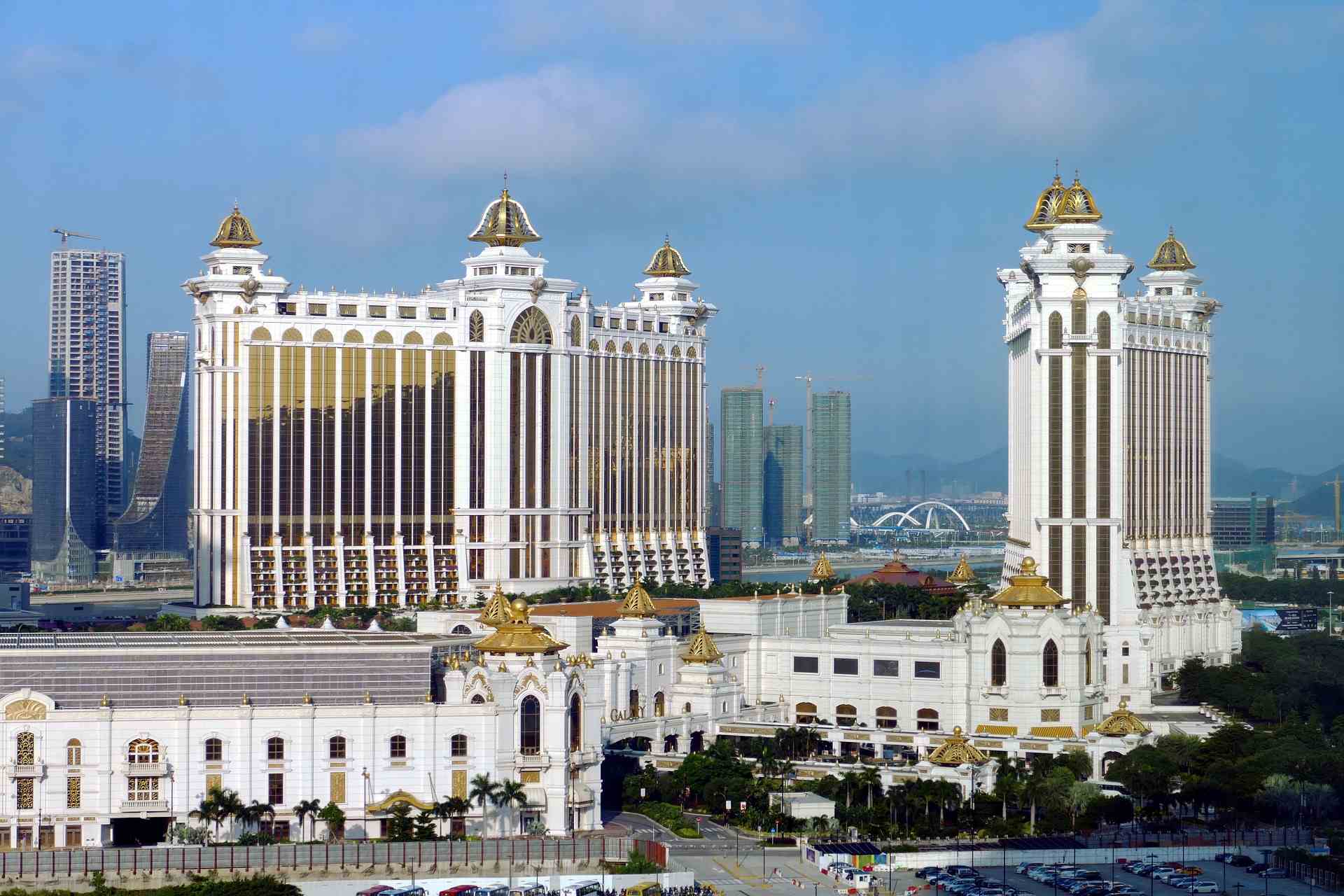 Blick auf die Stadt Macau